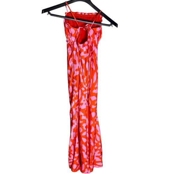 NEW-NWT Lost + Wander Rep Top Pink Midi Dress Size S - Picture 8 of 10